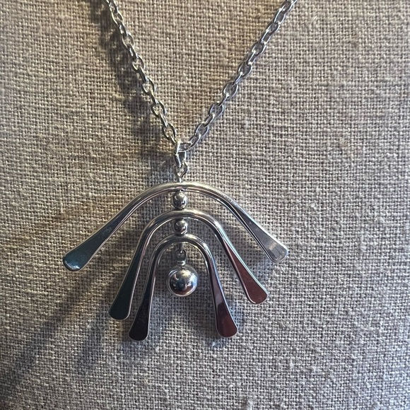 Silver Pendant Necklace - Picture 2 of 9